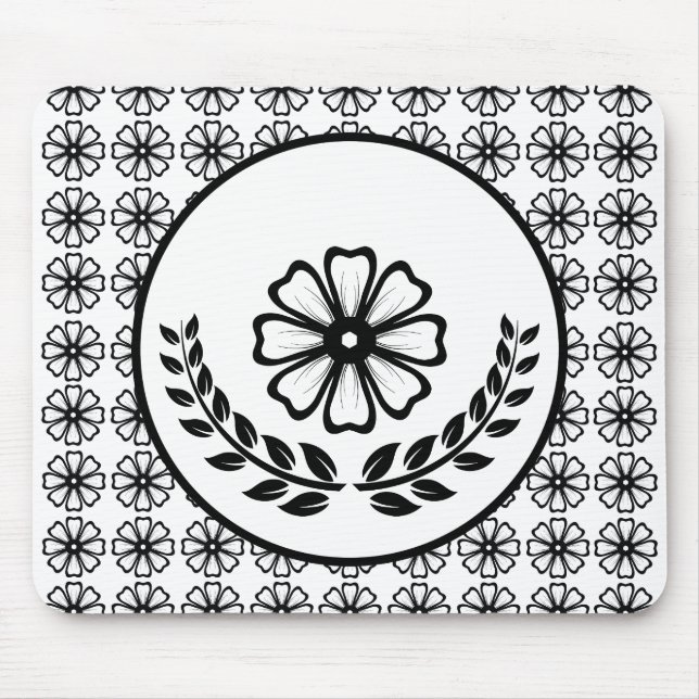 Floral - Mousepad (Frente)