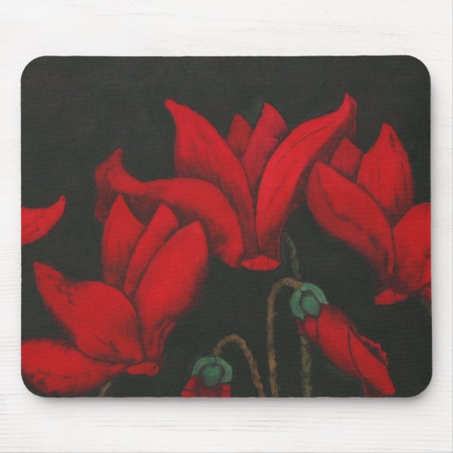 Floral Mousepad "Red Cycalman" (Frente)