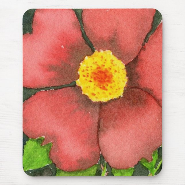 Floral Mousepad "Rosa selvagem" (Frente)