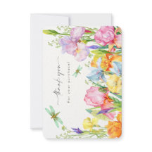 Floral Obrigado pelo seu cartão de compra.