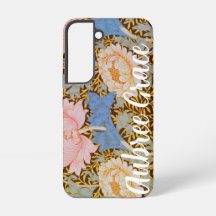 Floral Ousado Wm Morris Adicionar um Nome
