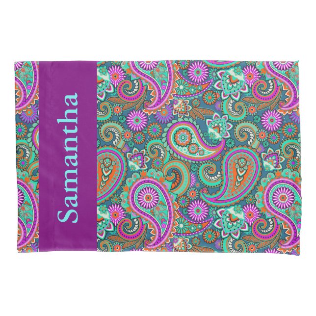 Floral Paisley sem problemas II + suas ideias (Frente)