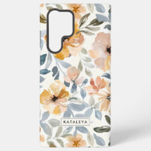 Floral Personalizado Outono Suave