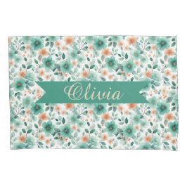 Floral Personalizado Verde Primavera Vintage