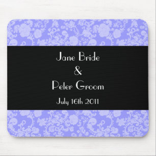 Floral Rococo Wedding, souvenir mousepad