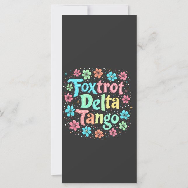 Floral Sutil Anti Trump 8647 Anti Maga (Frente)