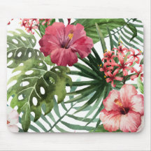 | floral tropical bonito & elegante Mousepad