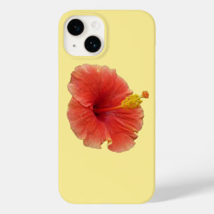 Floral Tropical de Laranja Hibiscus