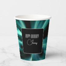 Floral Verde Esmeralda - Destaque Preto Personaliz