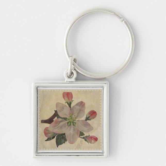 Floral:Vintage Chaveiro (Frente)