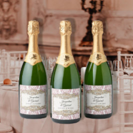 Floral Vintage Recepção de casamento Branca a Pink