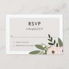 Floral Wedding Sprigs RSVP