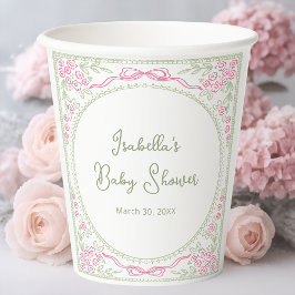 Floral Wildflower Girl Baby Shower