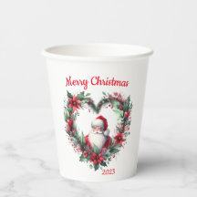 Floral Wreath - Natal 2023 Papai Noel