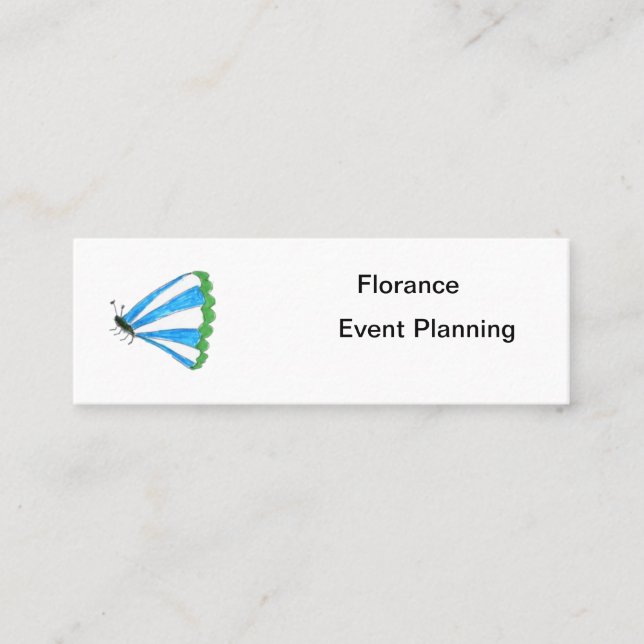 Florance Mini Cartão de visita (Frente)