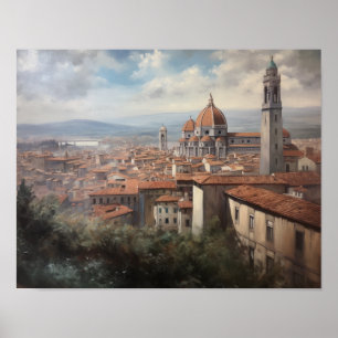Florence Itália Pintura Impressão