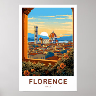 Florence Itália Viagem Impressão