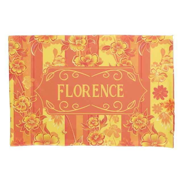 Florence Yellow e Orange Floral (Frente)