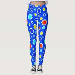 Flores 34A - Leggings Personalizadas