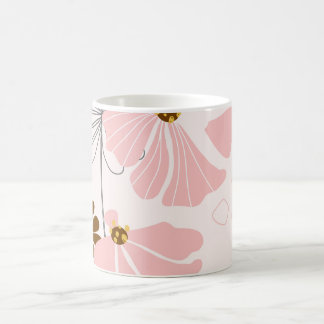 Flores à prova de água: uma caneca com um toque bo