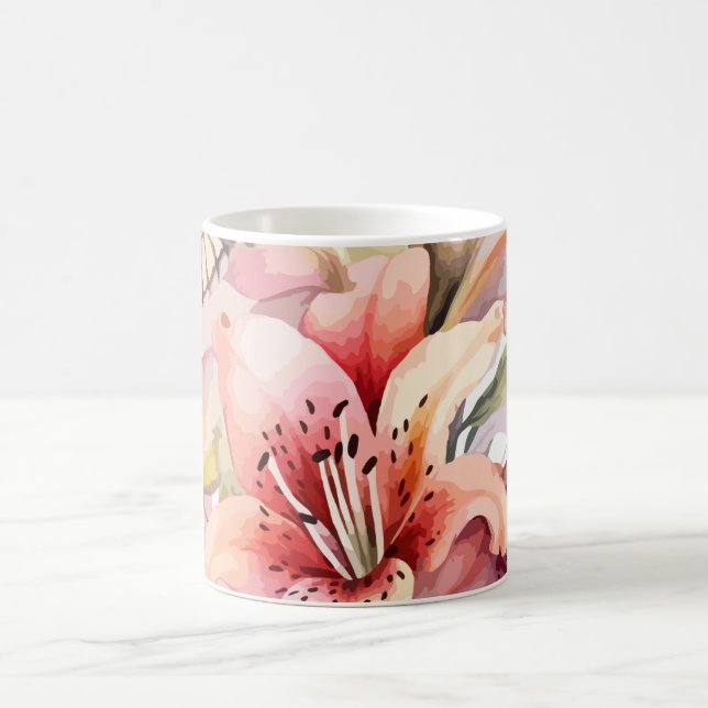 Flores à prova de água: uma caneca embrulhada na n (Centro)