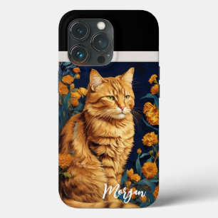 Flores Amarelas, Castanho-Gafanhoto, Retrato Van G