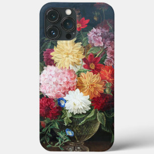 Flores Anticas Coloridas - Pintura De Arte De Vida