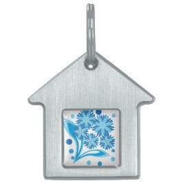 Flores azuis originais