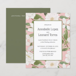 Flores Brancas Chic do ORÇAMENTO deixa Casamento r