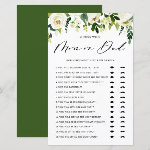 Flores brancas de inverno adivinham quem é a mãe o