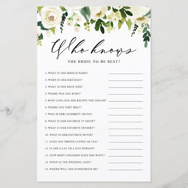 Flores Brancas de Inverno Quem Sabe Melhor da Noiv (Frente)