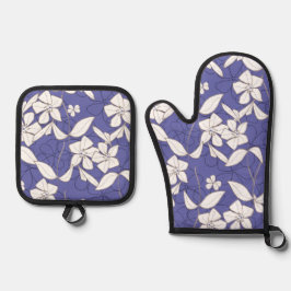 Flores brancas modernas desenhadas à mão em uma pe