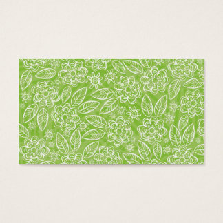 flores brancas sobre fundo verde