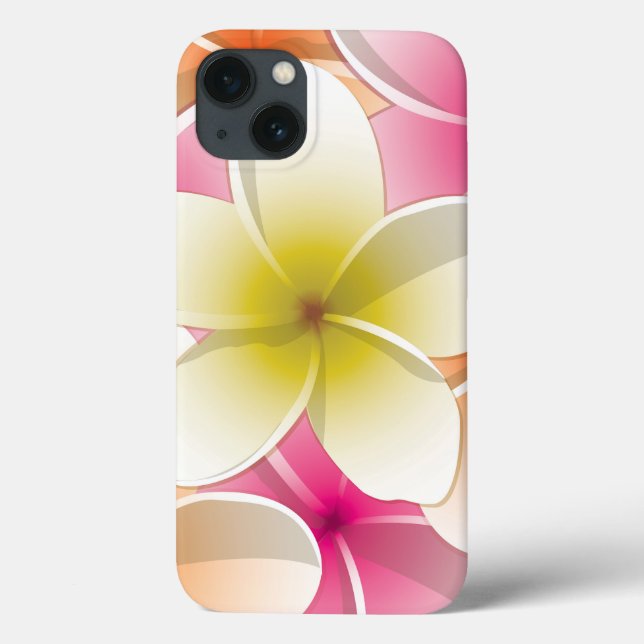 Flores Brilhantes Frangipani/ Plumeria (Verso)