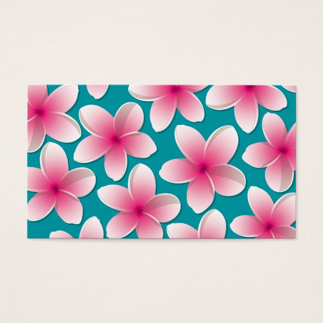 Flores Brilhantes Frangipani/ Plumeria (Frente)