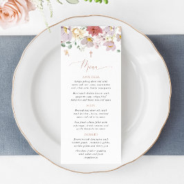Flores Coloridas, Flores Silvestres, Boho, Menu de