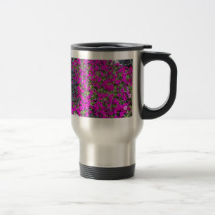Flores Cor de Rosa: caneca de viagem