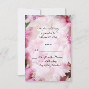 Flores Cor-de-Rosa RSVP