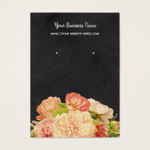 Flores de Aquarela de Chalkboard Vendo Exibição