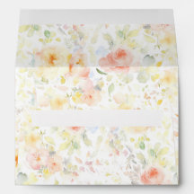 Flores de Aquarela de primavera Garden Elegantes R