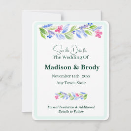 Flores de Aquarela pintadas Manipulando a Foto de 