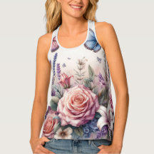 Flores de aquarelas e conchas marinhas na praia