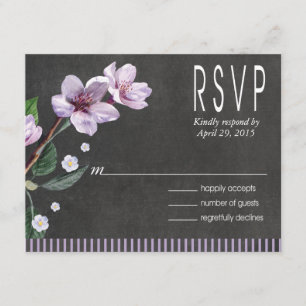Flores de Aquarelas Lilac Lilac RSVP
