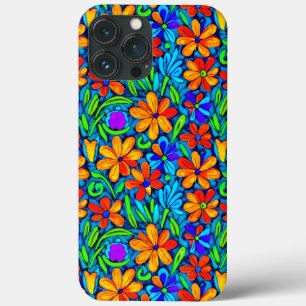 Flores de Arte Folclórica Brilhantes