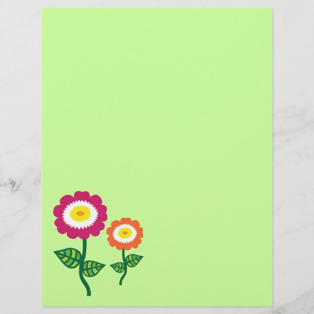 Flores de Arte Funky (Frente)
