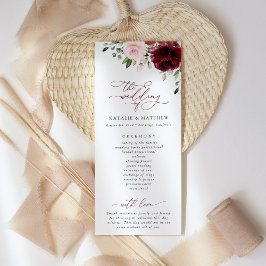 Flores de Borgonha, Flores Rosa, Programa de Casam