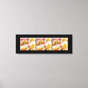 Flores de canvas