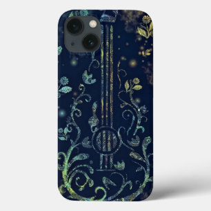 Flores de capas de iphone de Violão