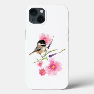 Flores de Cor-de-Água Pinta Preta-Chickadee com C