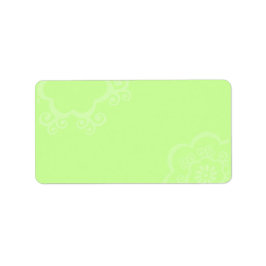 FLORES DE ESTRELA Impressão suas próprias etiqueta